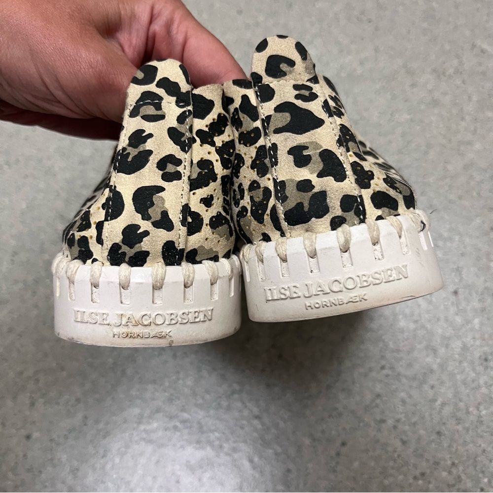 Ilse Jacobsen Tulip Flat Casual Slip On Shoes Women’s 38 Animal Leopard Print - Picture 5 of 6